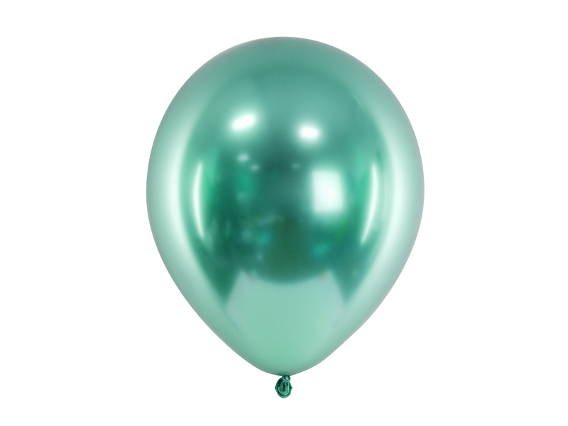Krom Balloner Grøn - 50 stk (30 cm) | Grønt tema Latexballoner - Temashop