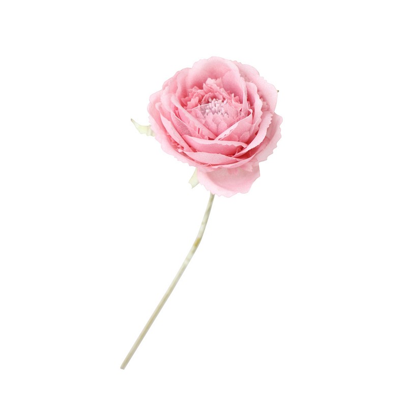 Kunstig Kamelia På Stilk Lyserød - 1 stk (34 cm) | Blomst Kunstige blomster - Temashop