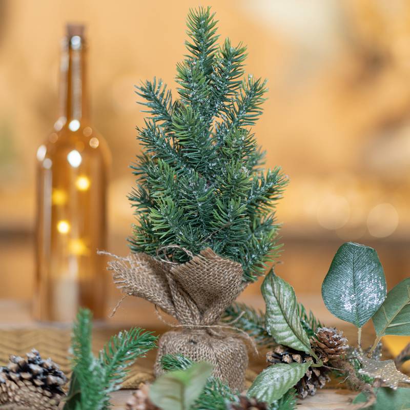 Kunstigt Lille Juletræ - 1 stk (30 cm) | Juletræ Julepynt - Temashop