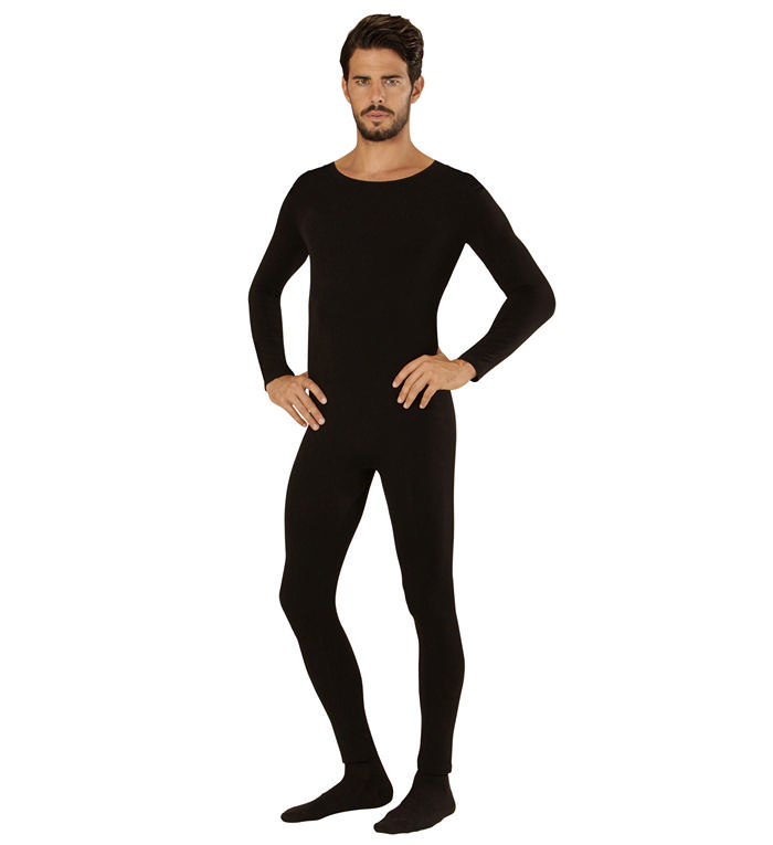 Langærmet Heldragt Sort | Kostume - Kostume - Temashop