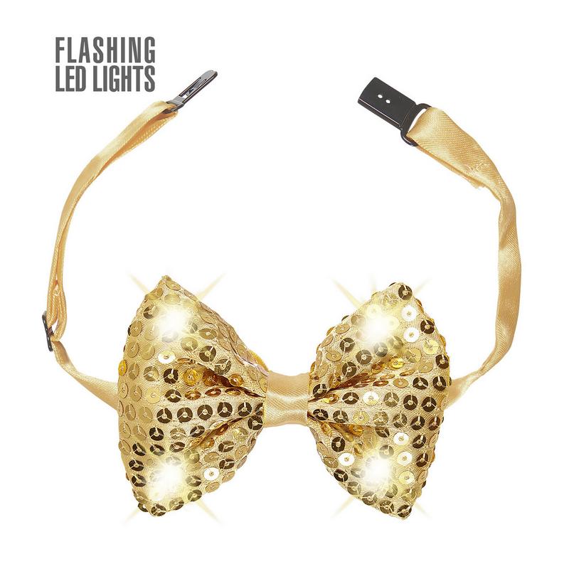 LED Guld Butterfly | Butterfly - Beklædning - Temashop