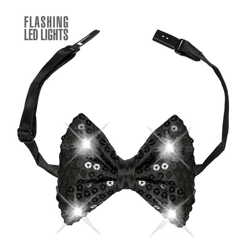 LED Sort Butterfly | Butterfly - Beklædning - Temashop