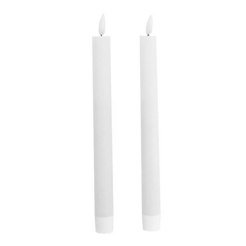 LED Stagelys Hvid - 2 stk (24 cm) - Temashop