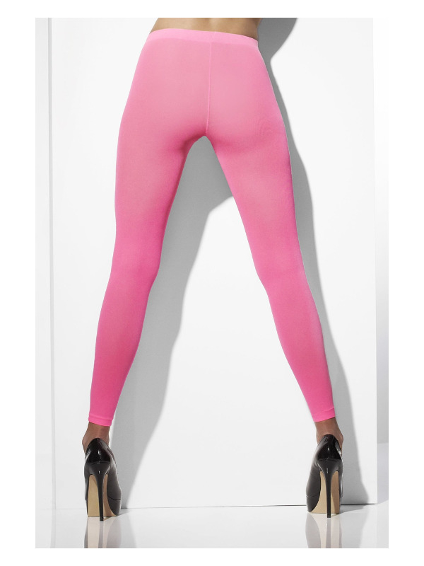 Leggings Neonpink | 80'erne Totally Strømper / Strømpebukser / Knæstrømper - Beklædning - Temashop