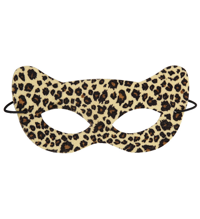 Leopard Øjenmaske | Leopard Maske - Hovedtilbehør - Temashop