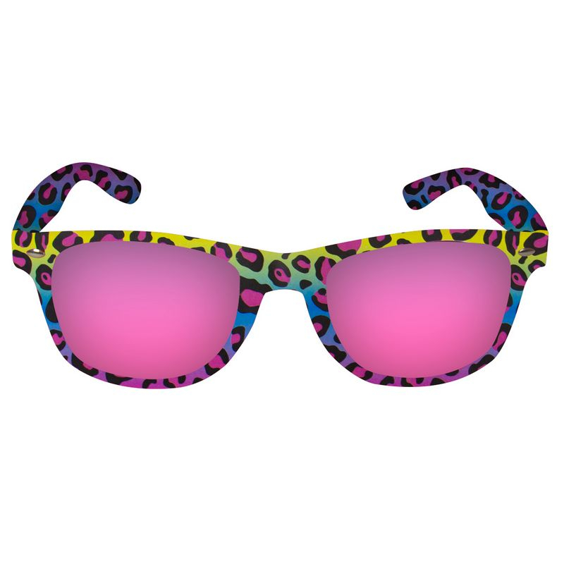 Leopardprikkede Regnbue Briller | Leopard Briller - Hovedtilbehør - Temashop