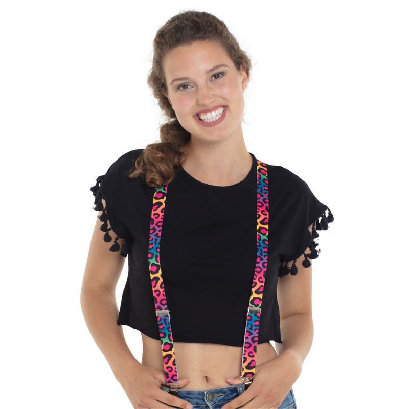 Leopardprikkede Regnbue Seler | Leopard Seler - Beklædning - Temashop