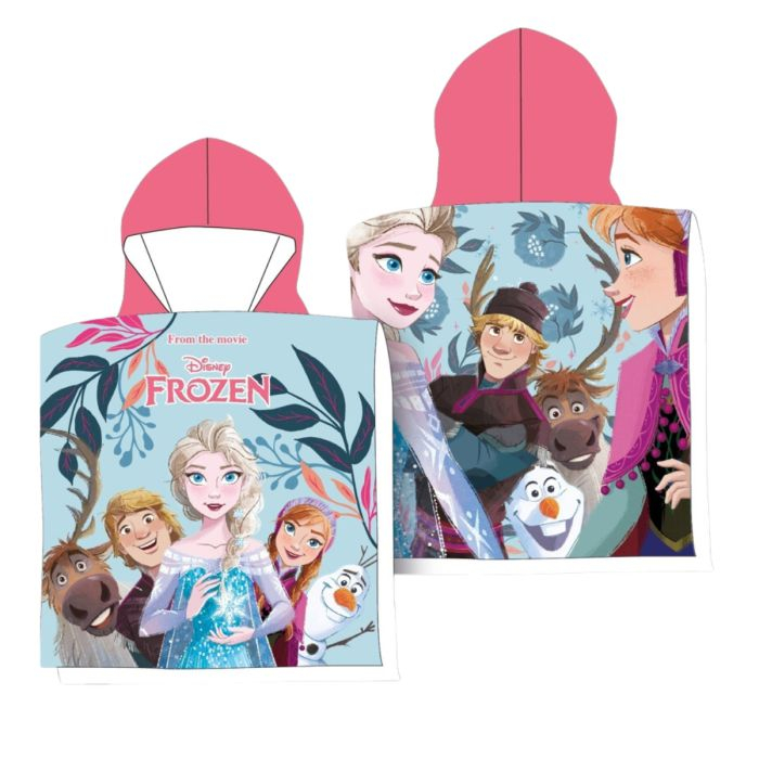 Frozen Håndklædeponcho (100 x 50 cm) | Frost Overdel - Temashop
