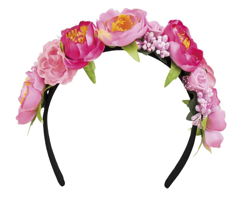 Lotus Blomster Tiara | Blomst Hårbøjle / Pandebånd / Hårbånd - Hovedtilbehør - Temashop