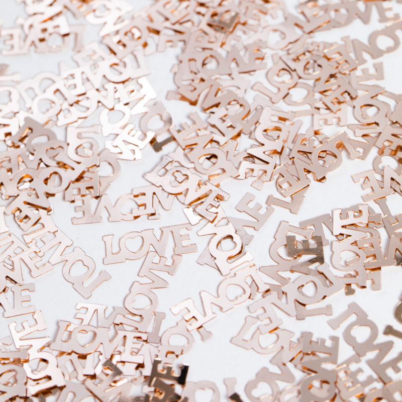 Love Konfetti Rosaguld - 1 pose (14 g) - Temashop