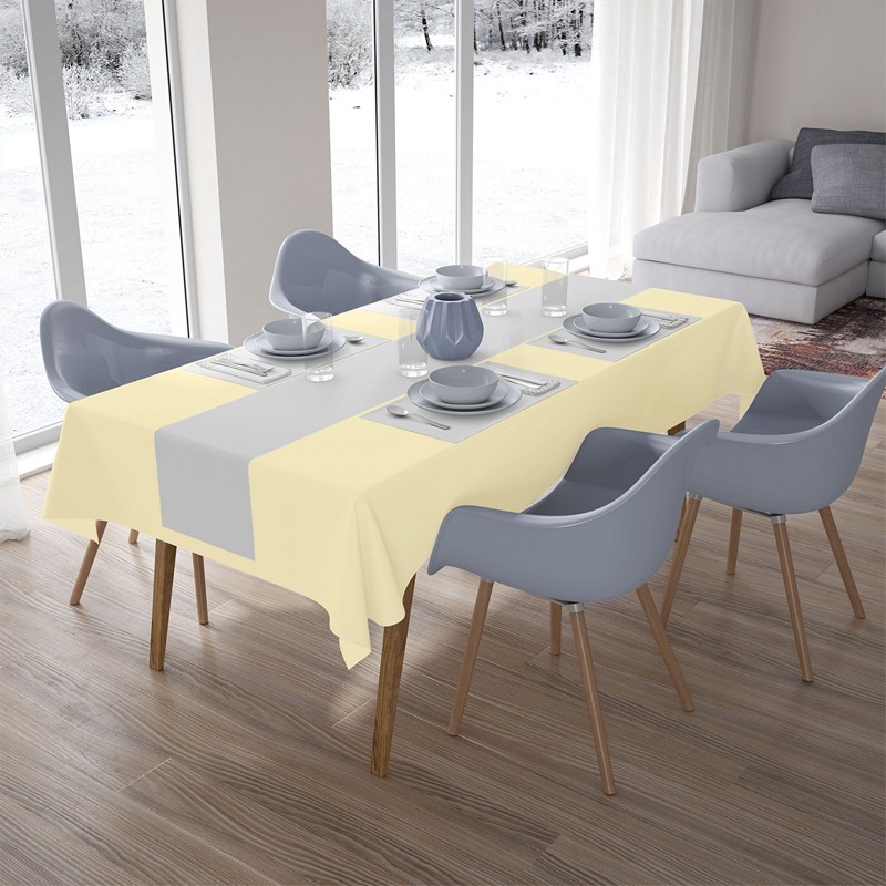 Luksus Airlaid Dug Creme - 1 stk (1,2 x 1,8 m) - Temashop