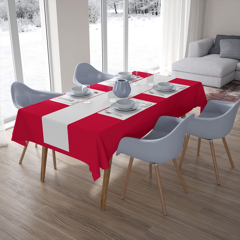 Luksus Airlaid Dug Rød - 1 stk (1,2 x 1,8 m) | Rødt tema Duge - Temashop