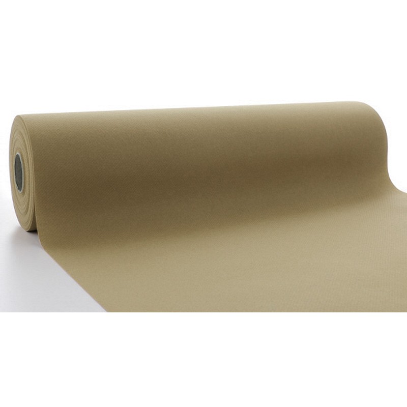 Luksus Bordløber Naturbrun - 1 stk (0,4 x 4,8 m) - Temashop