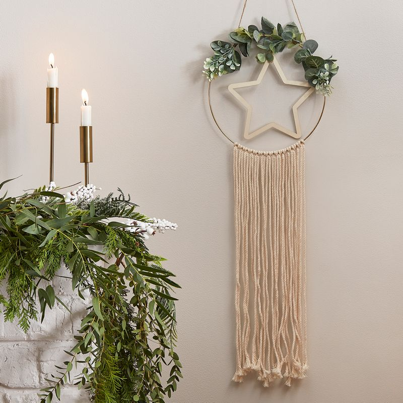 Macrame Julekrans