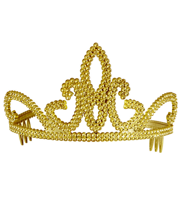 Magisk Tiara Guld | Prinsesse Tiara - Smykker - Temashop