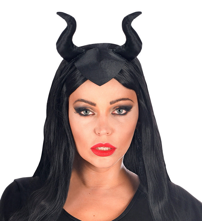 Maleficent Hårbøjle | Maleficent Hårbøjle / Pandebånd / Hårbånd - Hovedtilbehør - Temashop