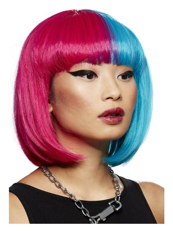 Manic Panic Blue Valentine Ombre Glam Paryk | Valentinsdag Paryk - Hovedtilbehør - Temashop