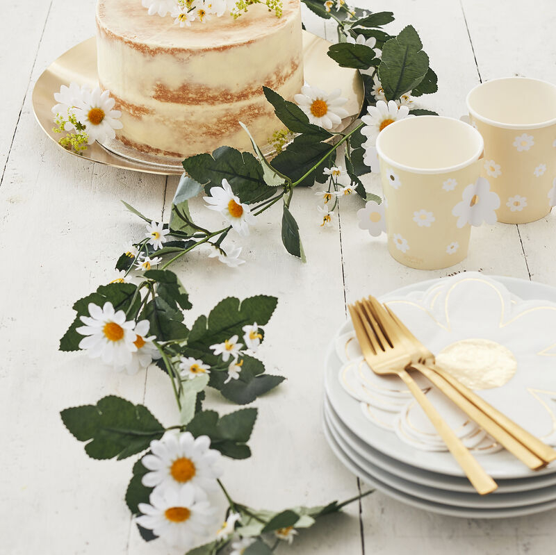 Marguerit Blomster Guirlande