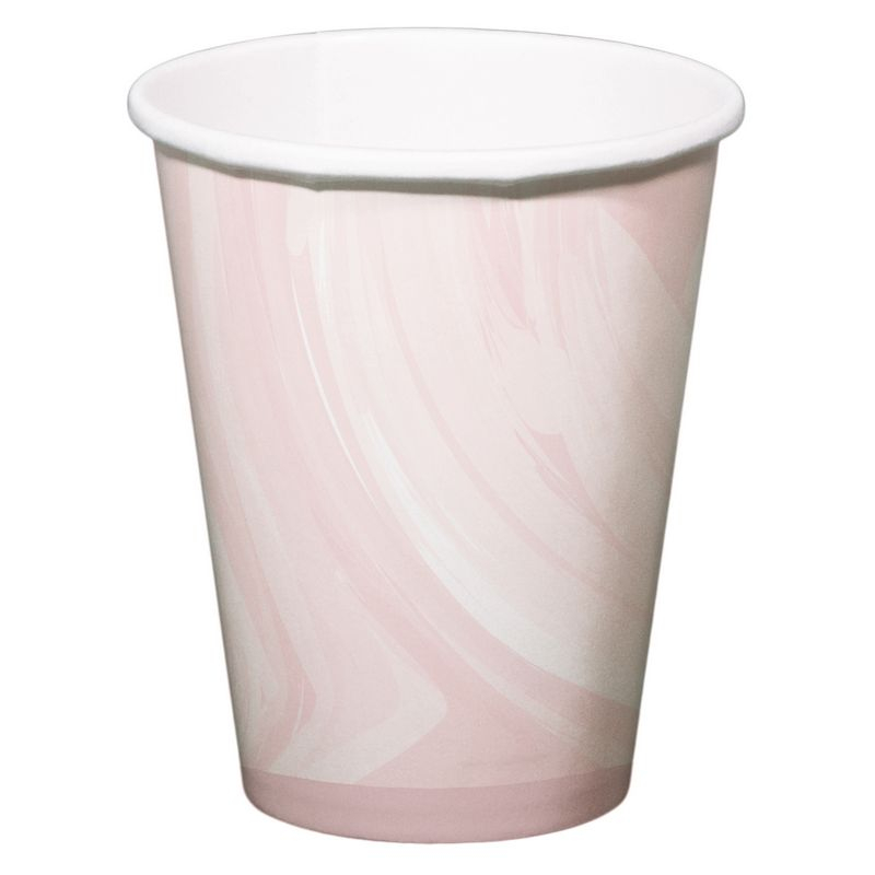 Marmor Papkrus Lyserød - 6 stk (250 ml) - Temashop