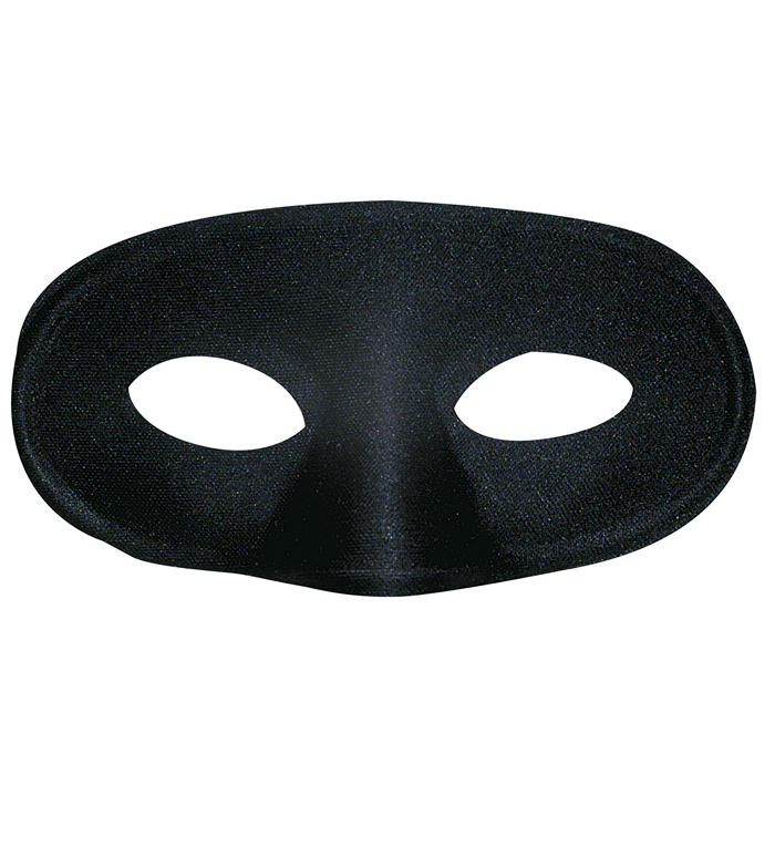 Mascherina Børnemaske Sort | Masquerade Maske - Hovedtilbehør - Temashop