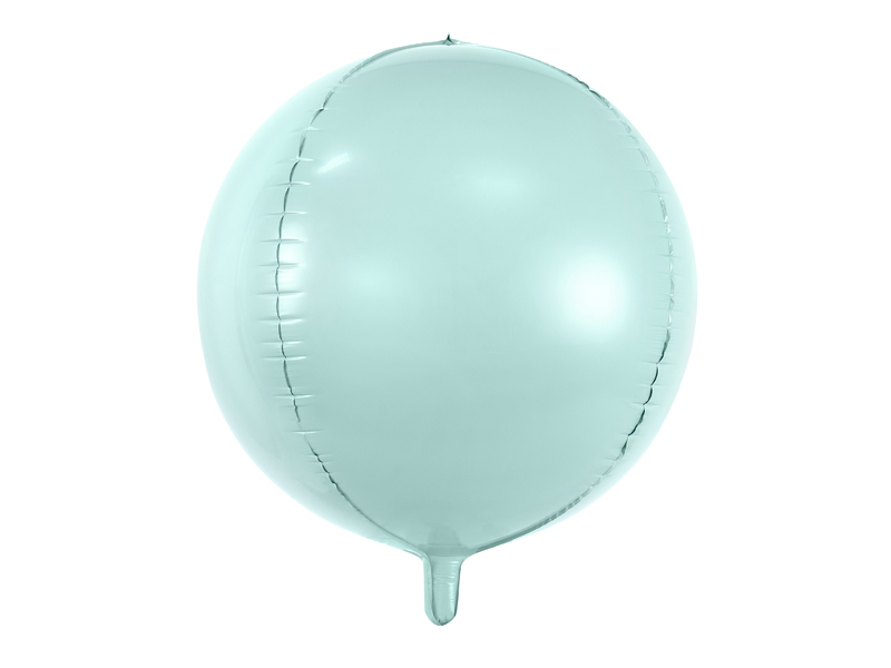 Metallisk Mint Folieballon - 1 stk (40 cm) | Mint Tema Folieballoner - Temashop