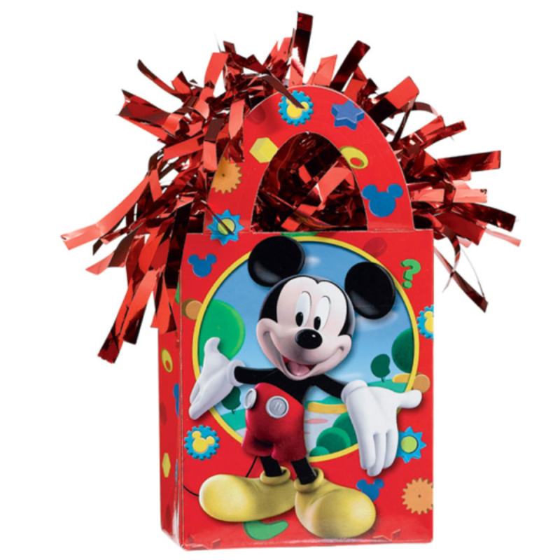 Mickey Mouse Ballonvægt Rød - 1 stk (156 g) | Mickey Mouse Ballontilbehør - Temashop
