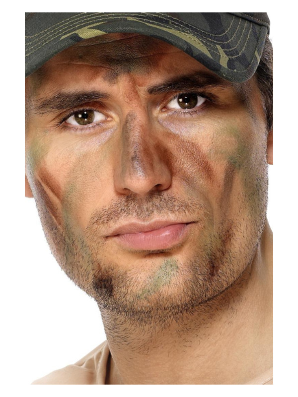 Militær Makeup | Militær Sminke / Makeup - Makeup & Negle - Temashop
