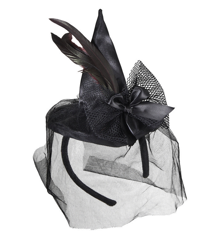 Mini Heksehat | Heks Hat / Hue / Hjelm - Hovedtilbehør - Temashop