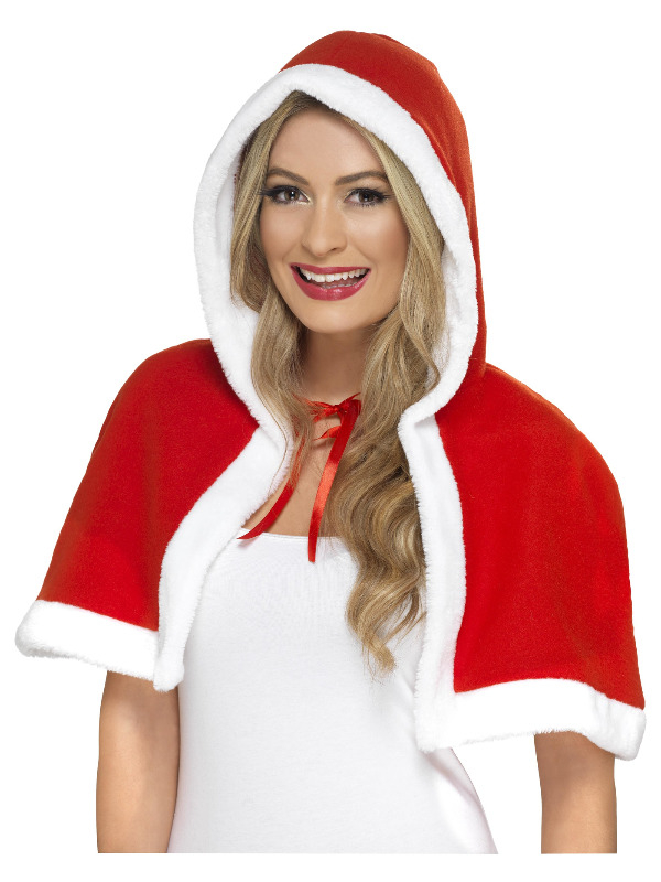 Mini Julekappe | Fru Santa Claus Kappe - Beklædning - Temashop