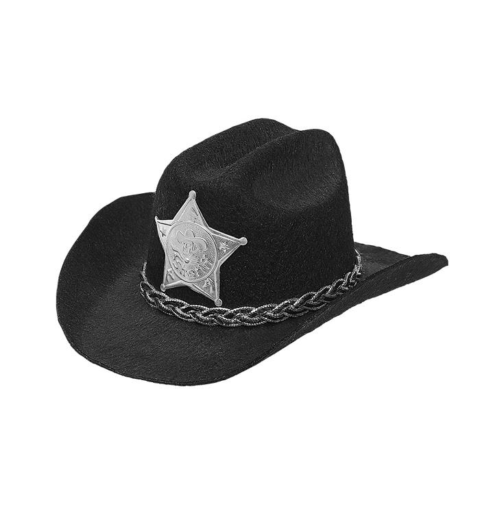 Mini Sherif Hat | Det vilde vesten Hat / Hue / Hjelm - Hovedtilbehør - Temashop