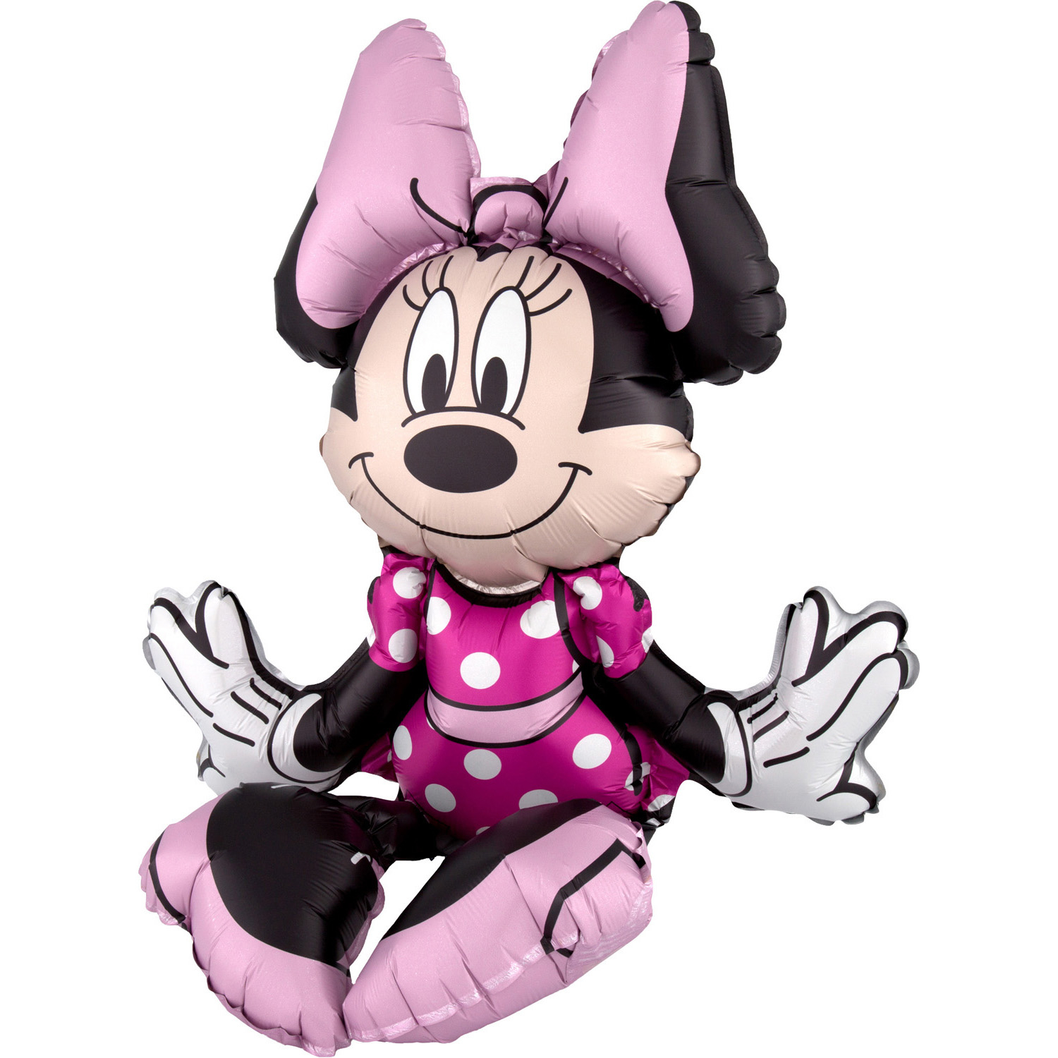 Minnie Mouse Folieballon - 1 stk (45 x 38 cm) | Minnie Mouse Folieballoner - Temashop