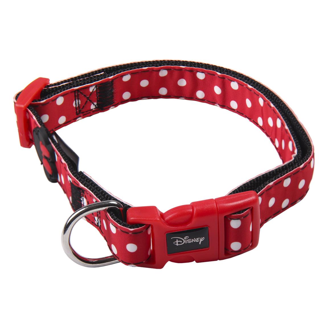 Minnie Mouse Prikket Hundehalsbånd | Minnie Mouse Kæledyrsudstyr - Temashop