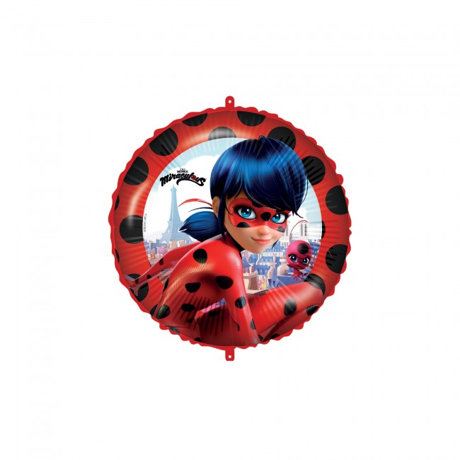 Miraculous Ladybug Folieballon - 1 stk (46 cm) | Miraculous Folieballoner - Temashop