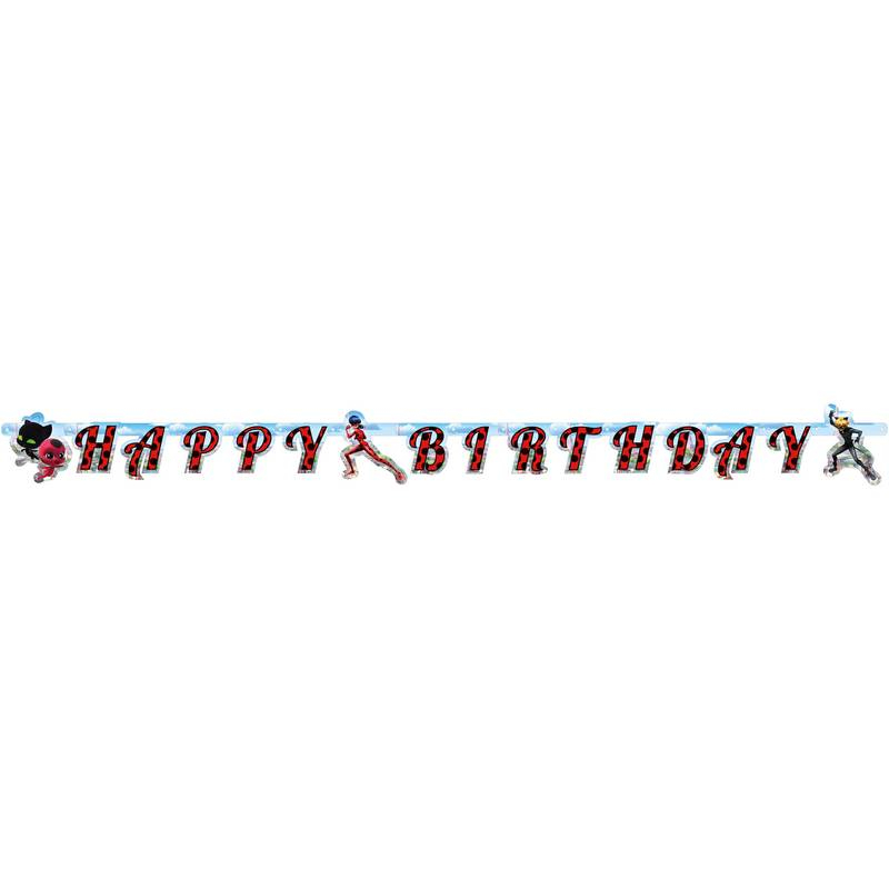Miraculous® Happy Birthday Guirlande
