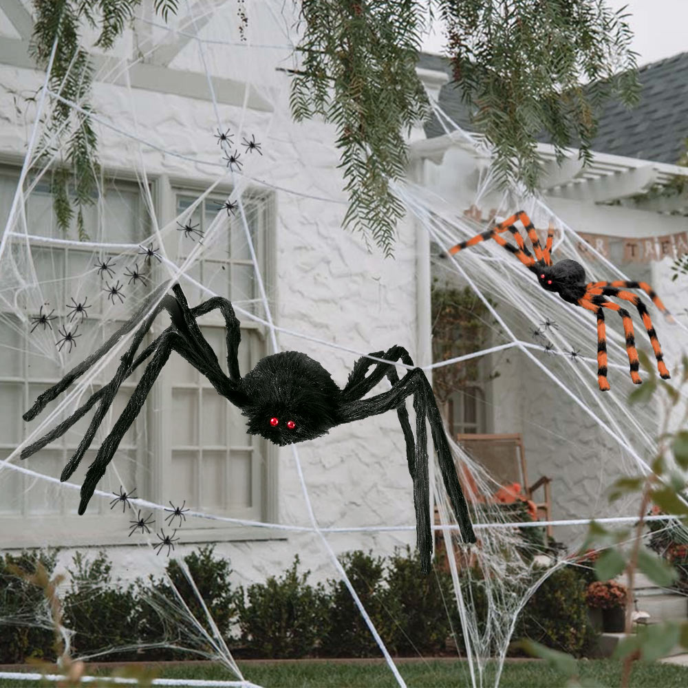XXL Halloween Edderkop Sæt