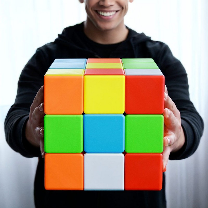 Mega Rubiks Terning (18,8 x 18,8 x 18,8 cm) | 90'erne Retro Legetøj - Temashop