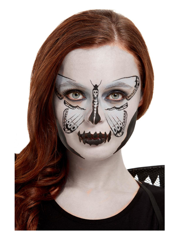 Møl Makeup Sæt | Skelet Sminke / Makeup - Makeup & Negle - Temashop