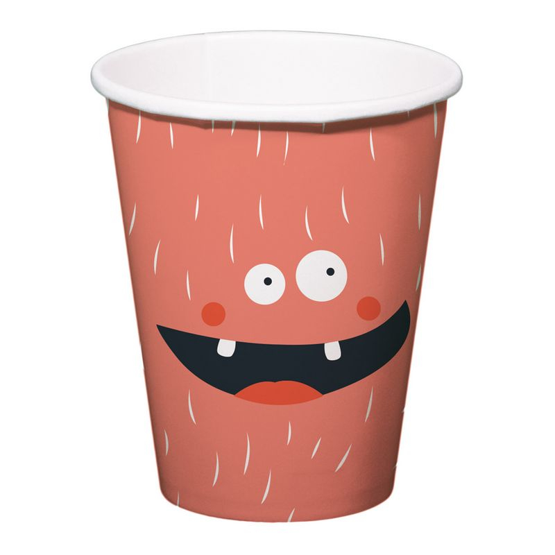 Monster Bash Papkrus - 6 stk (250 ml) | Monster Krus - Temashop