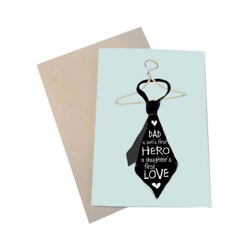 Fars Dag Kort - 2 dele (11,5 x 16 cm) | Fars dag Kort / Invitationer / Gode råd - Temashop