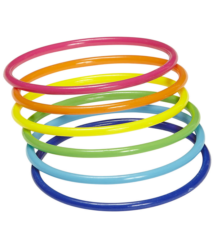 Multi armbånd (Ø 7 cm) | 80'erne Totally Armbånd - Beklædning - Temashop