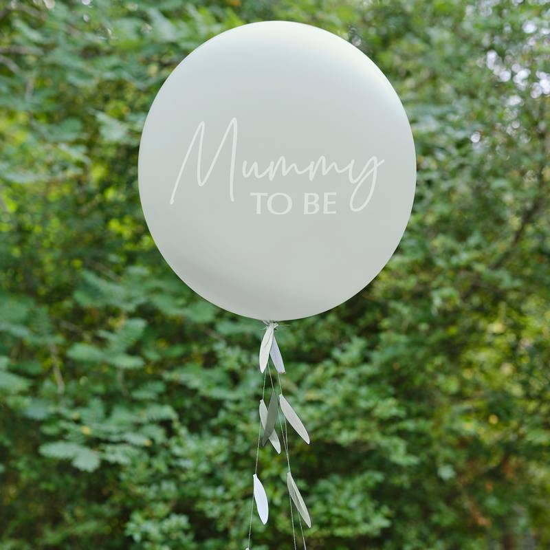 Mummy To Be Ballon - 2 dele (81 cm) | Babyshower Latexballoner - Temashop