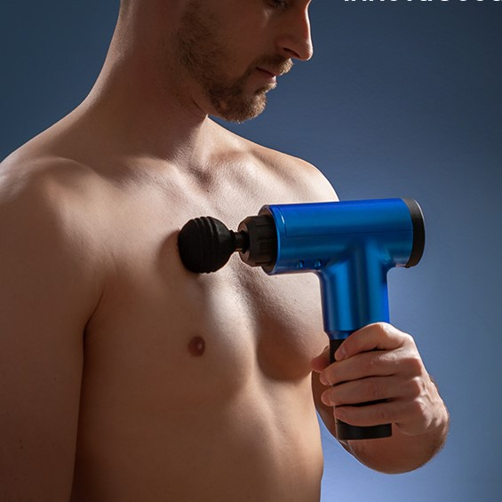 Muscle Massager Gun Blå - Temashop