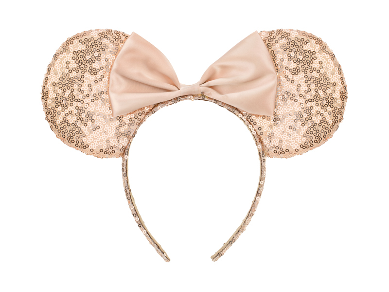 Museører Hårbøjle Rosaguld | Minnie Mouse Hårbøjle / Pandebånd / Hårbånd - Hovedtilbehør - Temashop