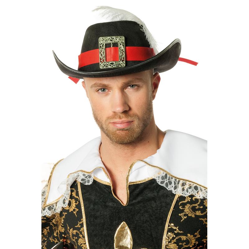 Musketeer Hat | Musketer Hat / Hue / Hjelm - Hovedtilbehør - Temashop