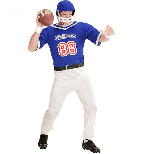 Muskuløs Amerikansk Fodboldspiller Kostume