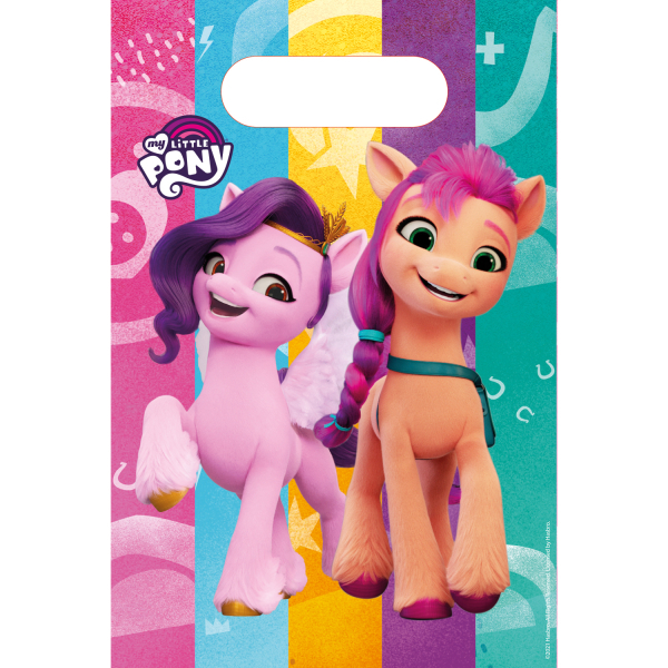My Little Pony A New Generation Gaveposer - 8 stk | Min lille pony Poser / Goodiebags - Temashop