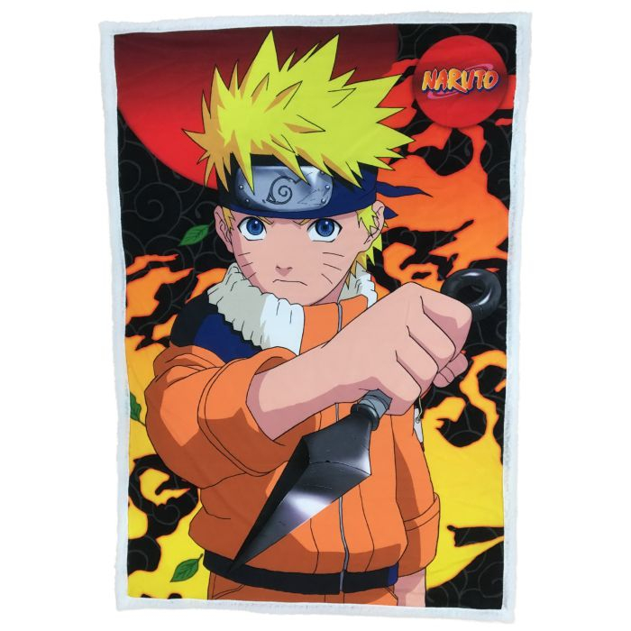 Naruto Fleecetæppe (150 x 100 x 1 cm) | Naruto Tæpper - Temashop