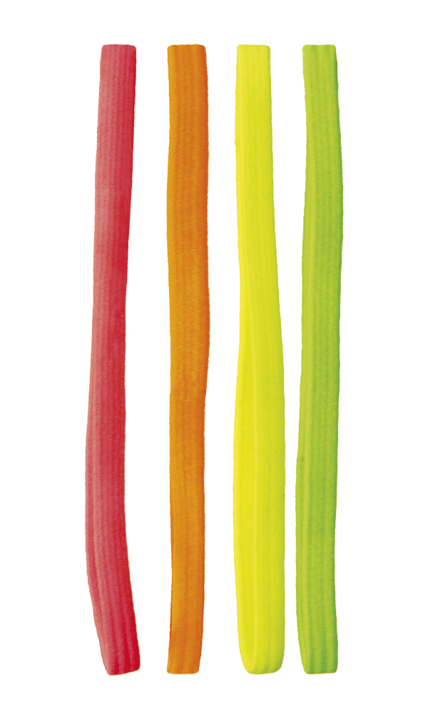 Neon Elastik Hårbånd | 80'erne Totally Hårbøjle / Pandebånd / Hårbånd - Hovedtilbehør - Temashop