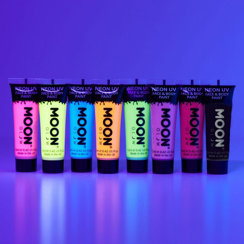 Neon UV Ansigtsmaling | UV / Neon Sminke / Makeup - Makeup & Negle - Temashop