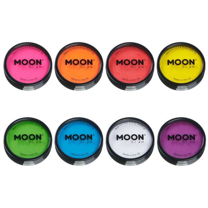 Neon UV Cake Makeup | UV / Neon Sminke / Makeup - Makeup & Negle - Temashop